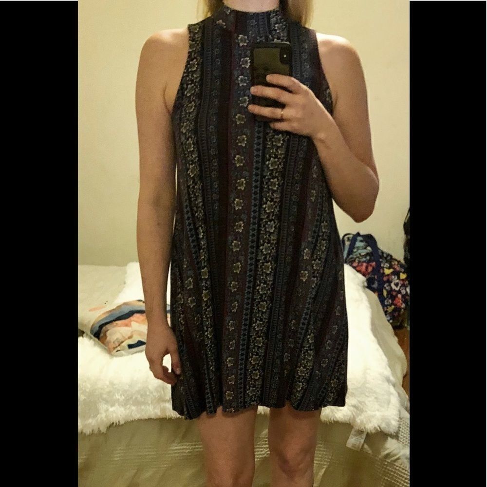 Design Lab Floral Sleeveless Dress Size S